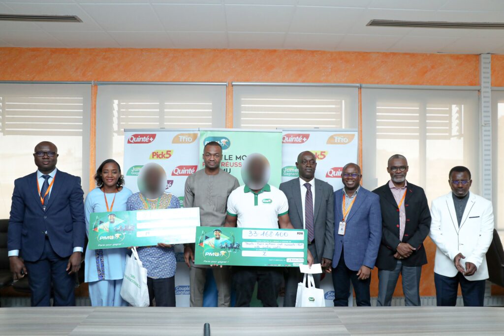 LONACI : plus de 61 millions de Fcfa partagés à deux gagnants au PMU