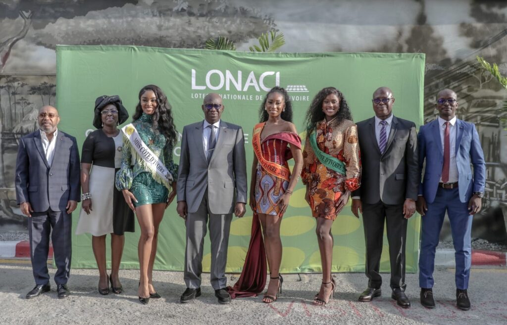 Miss Côte d’Ivoire 2023 reçue par la Direction Générale de la LONACI
