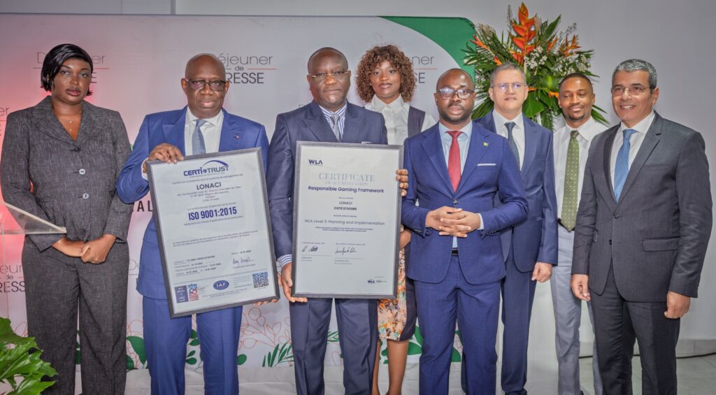 Une première en Afrique subsaharienne : la LONACI atteint le niveau 3 du Jeu Responsable et consolide sa qualité ISO 9001